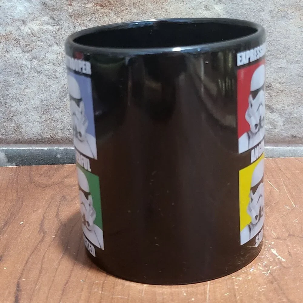 VTG Star Wars Coffee Mug Expressions of a Stormtrooper 14 oz